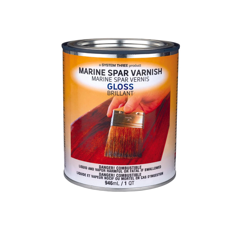 Marine Spar Urethane Varnish - Sheen:Gloss - Size:1 Quart